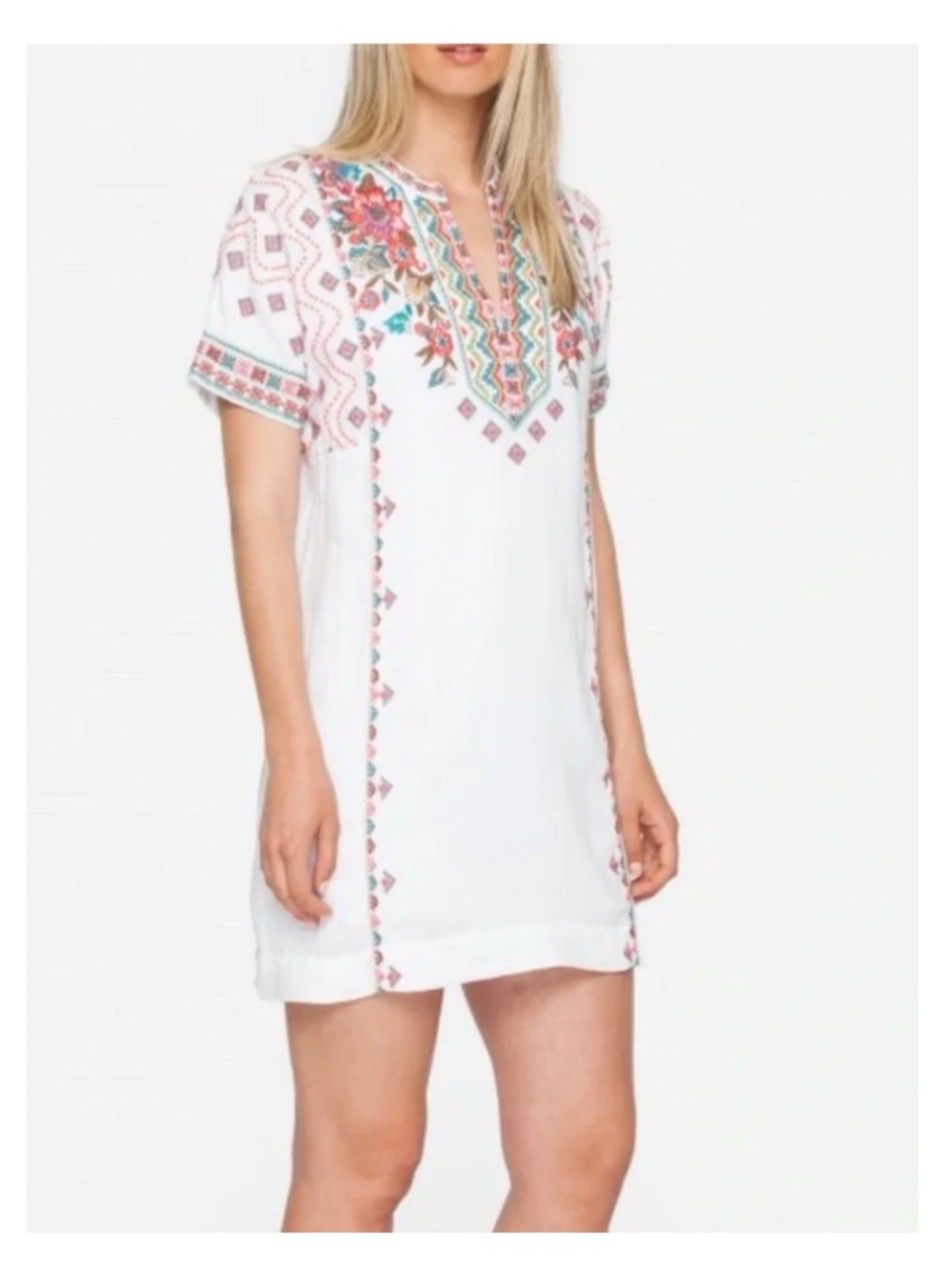 Johnny Was embroidered dress - Picture 7 of 8